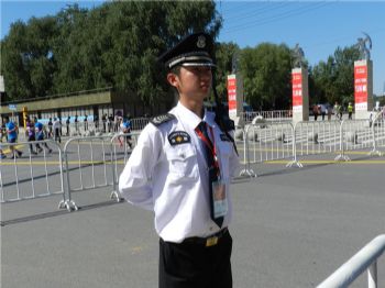 2017沈陽(yáng)馬拉松安?，F(xiàn)場(chǎng)